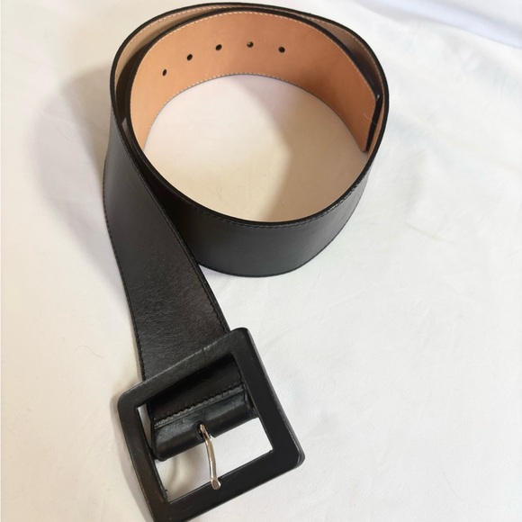 Brave Beltworks Black Leather women’s Belt with Square Buckle - Picture 2 of 7